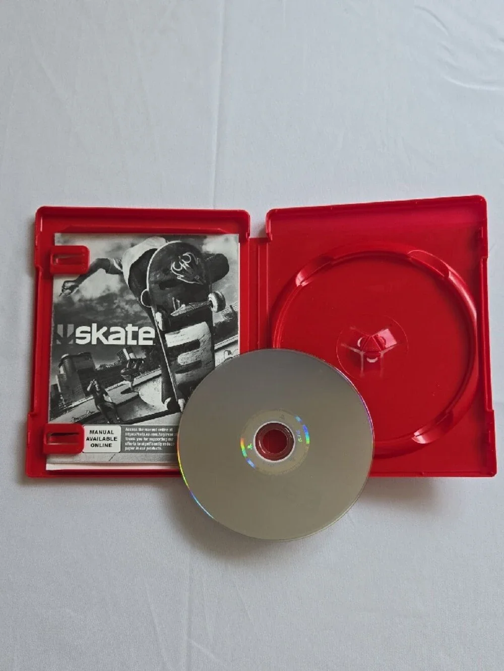 Sony PS3 Skate (Greatest Hits) Red Case